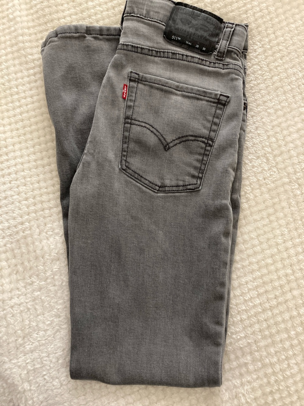Levi's 511 Slim Fit BOYS Jeans - Gray